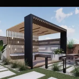 0356 سندويش بنل ومضلات وسواتر جده | برجولات