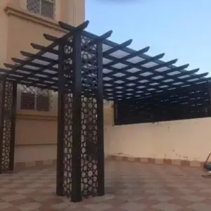 0408 سندويش بنل ومضلات وسواتر جده | برجولات