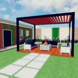 0416 سندويش بنل ومضلات وسواتر جده | برجولات