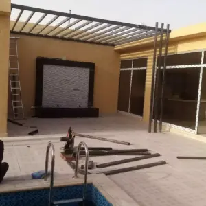 0419 سندويش بنل ومضلات وسواتر جده | برجولات