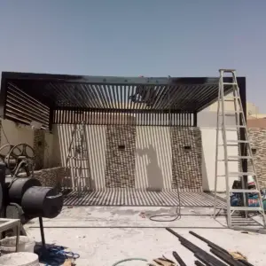 0420 سندويش بنل ومضلات وسواتر جده | برجولات