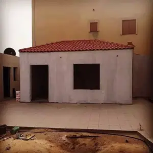 0441 سندويش بنل ومضلات وسواتر جده | بناء مجالس