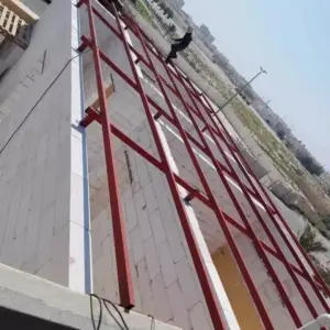 0448 سندويش بنل ومضلات وسواتر جده | بناء مجالس