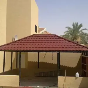 0464 سندويش بنل ومضلات وسواتر جده | بناء مجالس