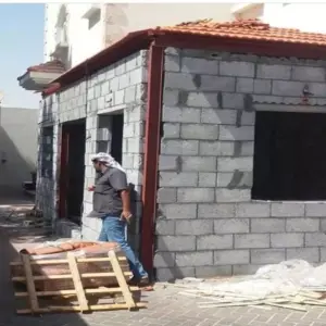 0493 سندويش بنل ومضلات وسواتر جده | بناء ملاحق