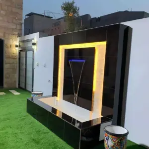 0642 سندويش بنل ومضلات وسواتر جده | تنسيق حدائق