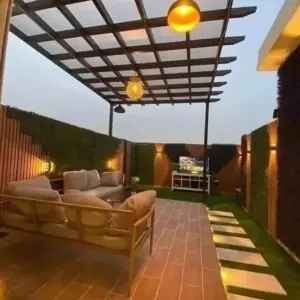 0649 سندويش بنل ومضلات وسواتر جده | تنسيق حدائق